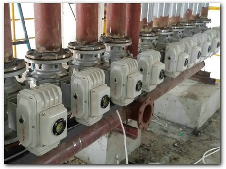 電動(dòng)法蘭球閥水應(yīng)用